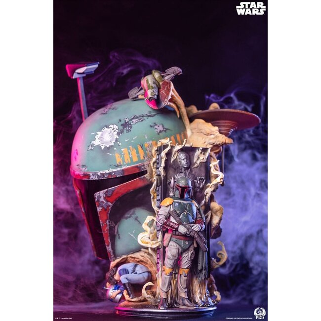 Star Wars The Empire Strikes Back Fine Art Bust Boba Fett 50 cm