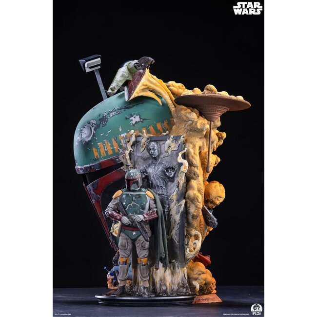 Star Wars: Das Imperium schlägt zurück – Fine Art Büste Boba Fett 50 cm