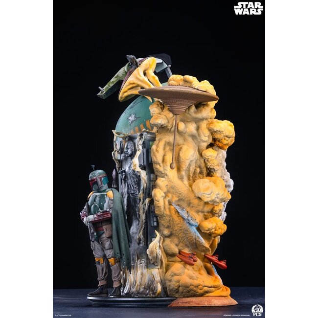 Star Wars The Empire Strikes Back Fine Art Bust Boba Fett 50 cm