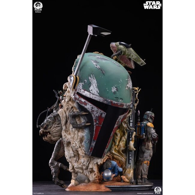 Star Wars: Das Imperium schlägt zurück – Fine Art Büste Boba Fett Deluxe Edition 50 cm