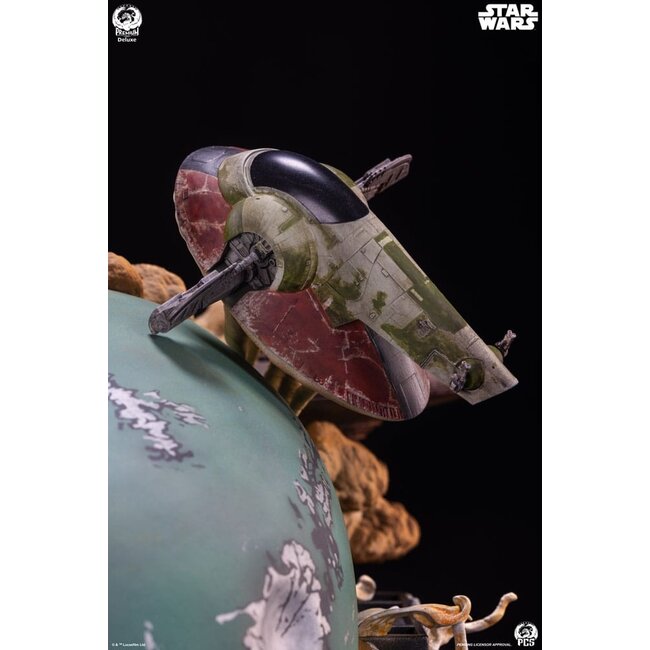 Star Wars: Das Imperium schlägt zurück – Fine Art Büste Boba Fett Deluxe Edition 50 cm