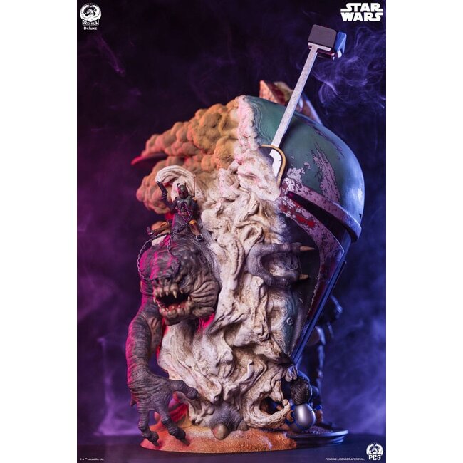 Star Wars: Das Imperium schlägt zurück – Fine Art Büste Boba Fett Deluxe Edition 50 cm