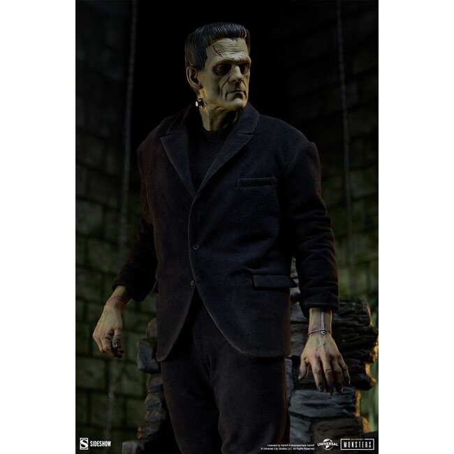 Frankenstein Premium Format Mixed Media Statue Frankenstein (Fabric Costume) 57 cm