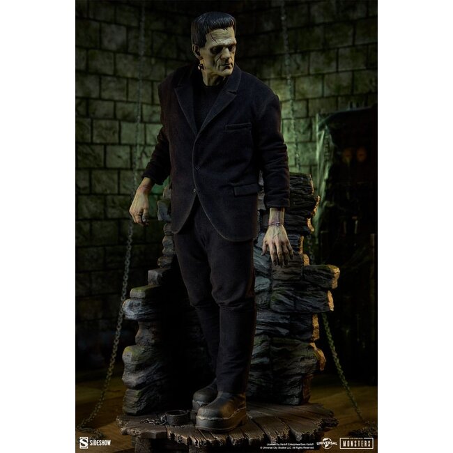 Frankenstein Premium Format Mixed Media Statue Frankenstein (Fabric Costume) 57 cm