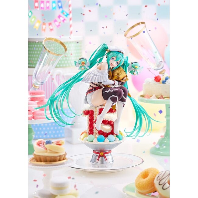 Hatsune Miku Charakter-PVC-Statue 1/6 Racing Miku: 2023 - 15. Jubiläumsversion, 26 cm