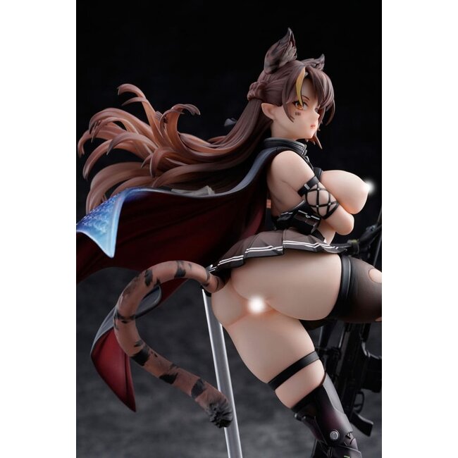 Original Character PVC 1/7 Ijuu Senki Series: Sniper Karihime Limited Distribution 27 cm