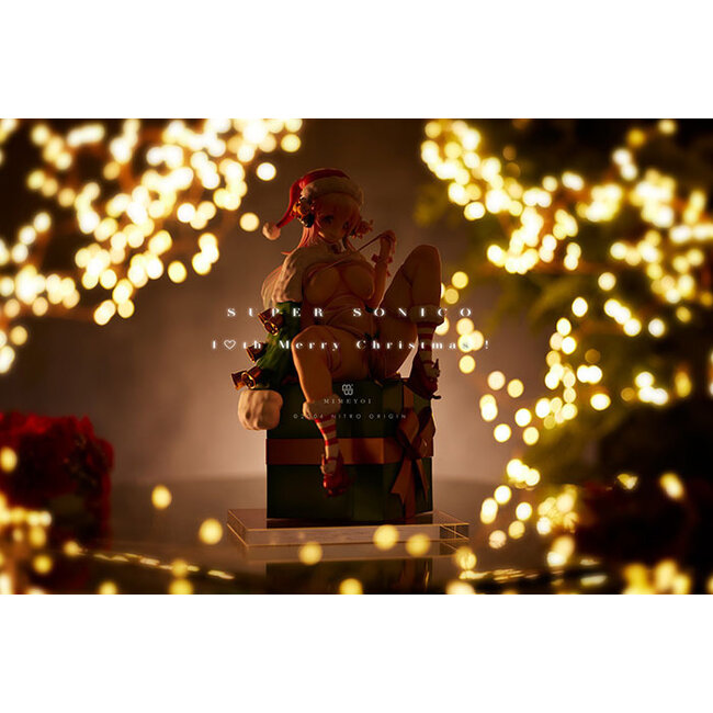 Super Sonico PVC Statue 1/7 Super Sonico 10th Merry Christmas! 25 cm