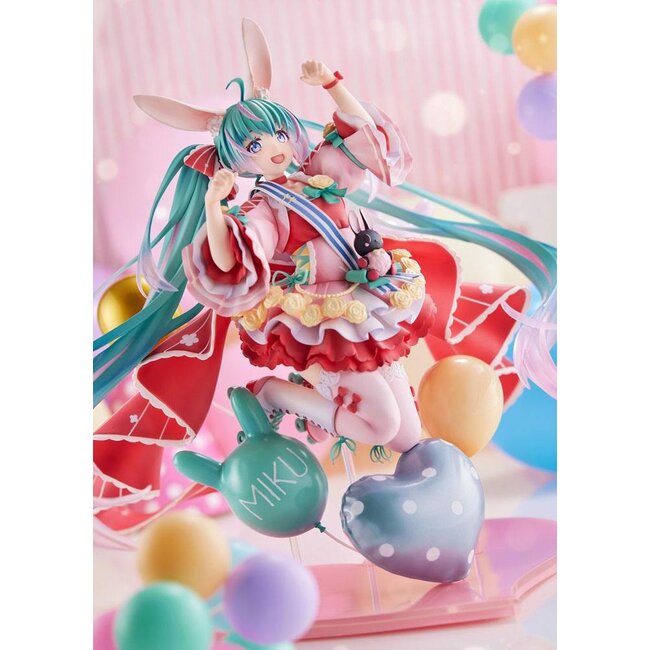 Miku Hatsune PVC Statue 1/7 Miku Hatsune Birthday 2021 (Pretty Rabbit Ver.) by Spiritale 21 cm
