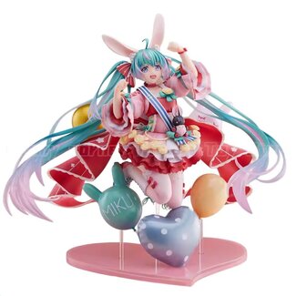 Square-Enix Miku Hatsune PVC Statue 1/7 Miku Hatsune Birthday 2021 (Pretty Rabbit Ver.) by Spiritale 21 cm