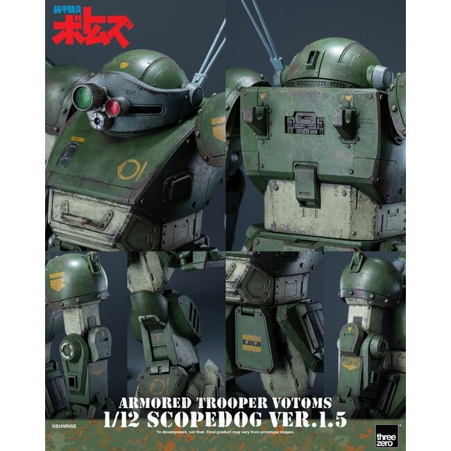 Gepanzerter Soldat Votoms Robo-Dou Actionfigur Strikedog 16 cm