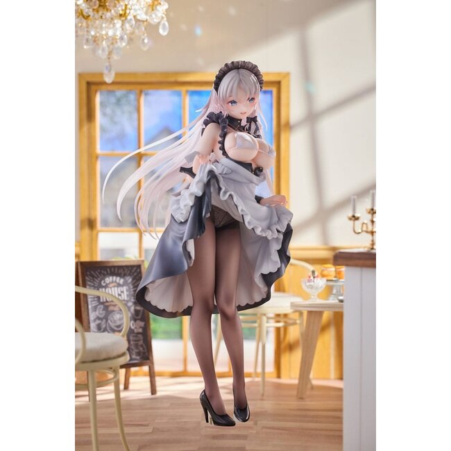 Original Character Statue 1/6 Maid Oneesan Cynthia Illustrated by Yukimiya Yuge Deluxe Edition 28 cm