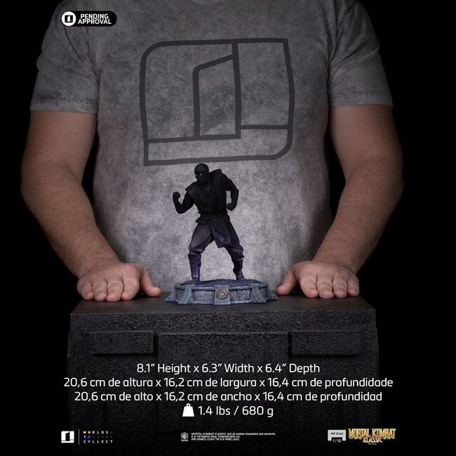 Mortal Kombat Art Scale Statue 1/10 Noob Saibot (Ninjas Collection) Exclusive 21 cm