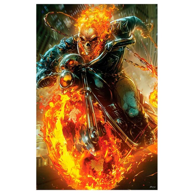 Marvel Kunstdruck Cosmic Ghost Rider 61 x 41 cm - ungerahmt