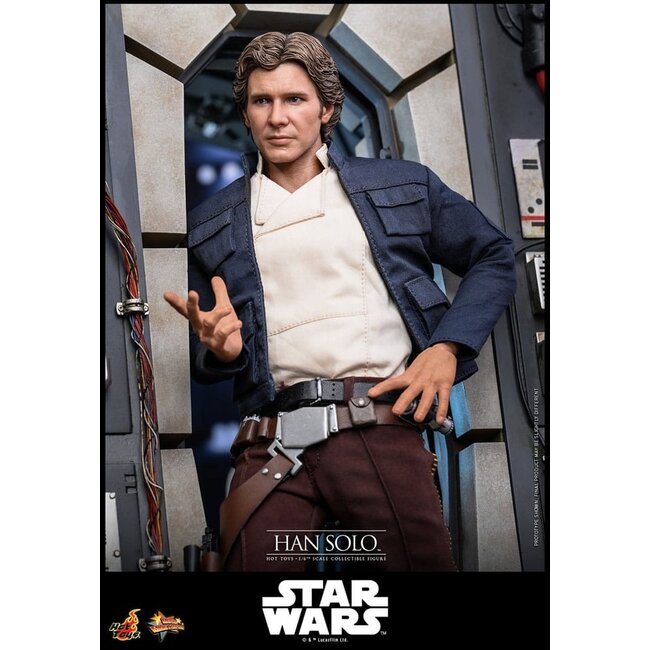 Star Wars Episode V Movie Masterpiece Action Figure 1/6 Han Solo 31 cm