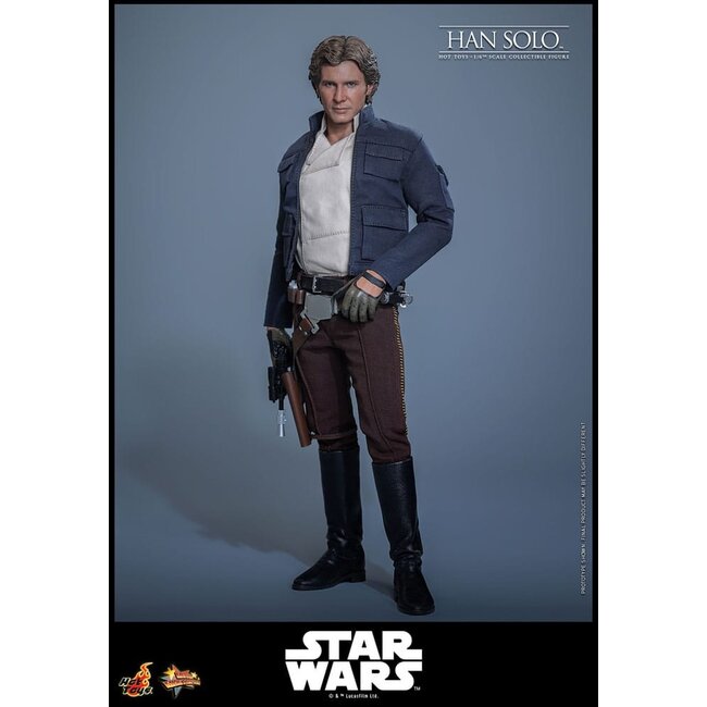 Star Wars Episode V Movie Masterpiece Actionfigur 1/6 Han Solo 31 cm