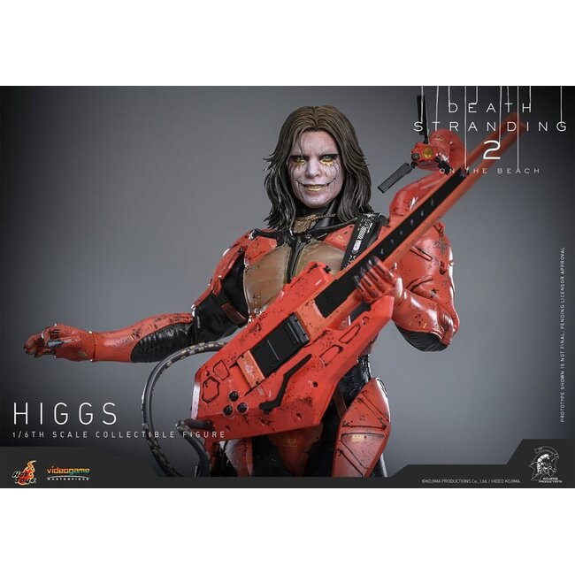 Death Stranding 2: On the Beach Videospiel-Meisterwerk-Actionfigur 1/6 Higgs 33 cm
