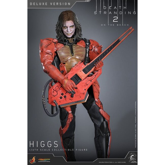 Death Stranding 2: On the Beach Videogame Masterpiece Action Figure 1/6 Higgs (Deluxe Version) 33 cm