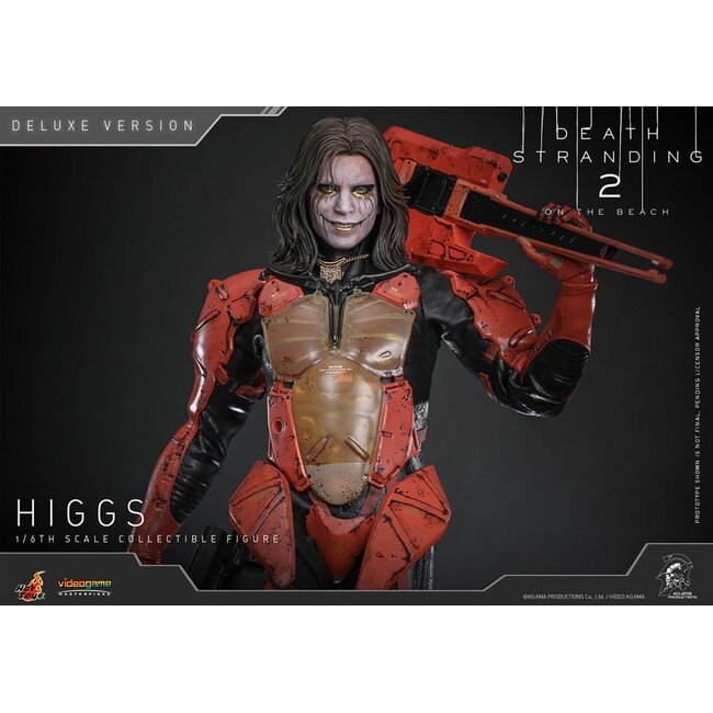 Death Stranding 2: On the Beach Videogame Masterpiece Action Figure 1/6 Higgs (Deluxe Version) 33 cm