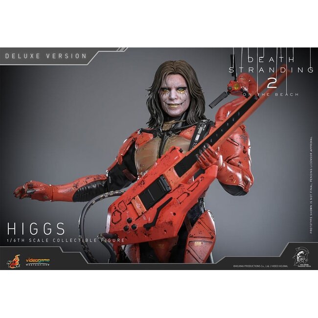 Death Stranding 2: On the Beach Videogame Masterpiece Action Figure 1/6 Higgs (Deluxe Version) 33 cm