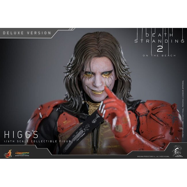 Death Stranding 2: On the Beach Videogame Masterpiece Action Figure 1/6 Higgs (Deluxe Version) 33 cm