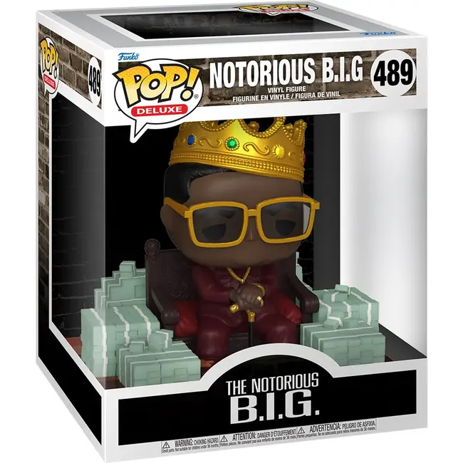 Notorious BIG POP! Deluxe Vinylfigur Notorious BIG 9 cm