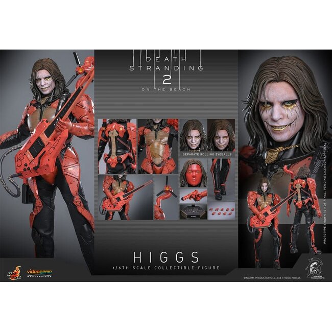 Death Stranding 2: On the Beach Videogame Masterpiece Action Figure 1/6 Higgs 33 cm