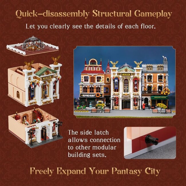 Pantasy Original Construction Set The Opera 36 cm