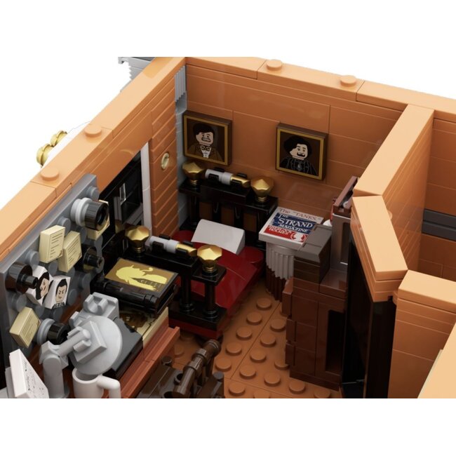 Sherlock Holmes Bauset Baker Street 221B Wohnung 42 cm