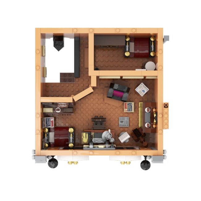 Sherlock Holmes Construction Set Baker Street 221B Apartment 42 cm