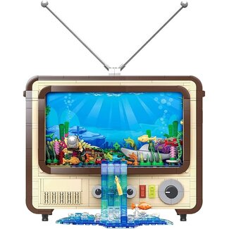 Pantasy Original-Retro Series Construction Set Vintage Television 19 cm