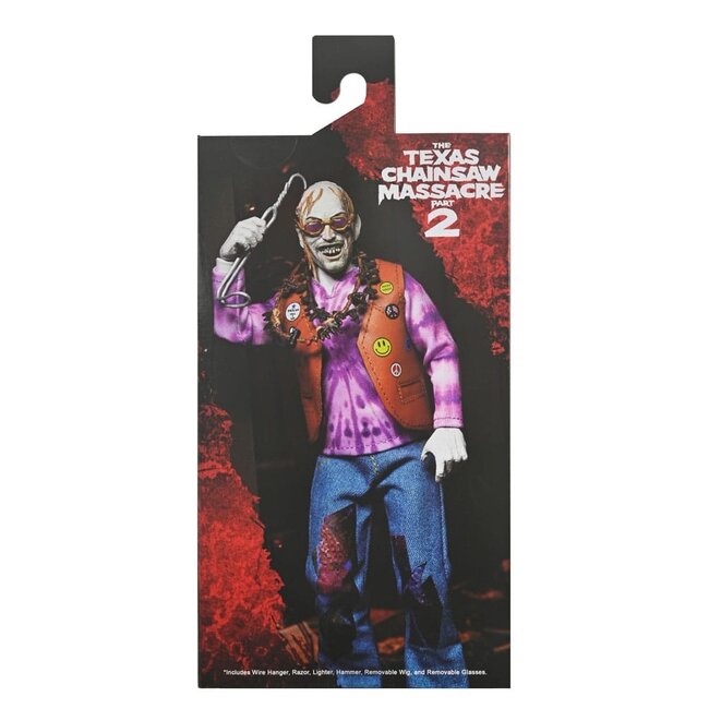 Texas Chainsaw Massacre 2 Clothed Action Figure Chop Top 20 cm