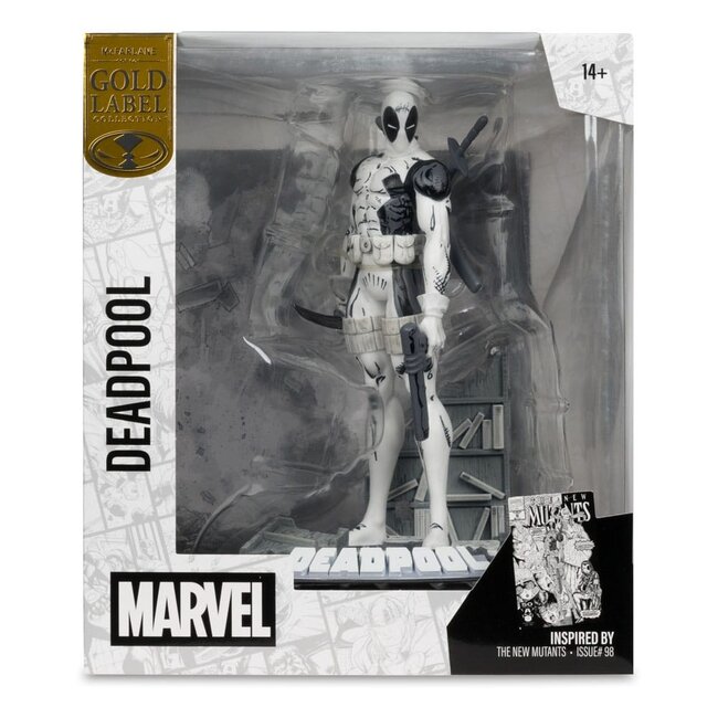 Marvel Collection PVC Statue 1/10 Deadpool (The New Mutants #98) (Line Art) (Gold Label) 17 cm