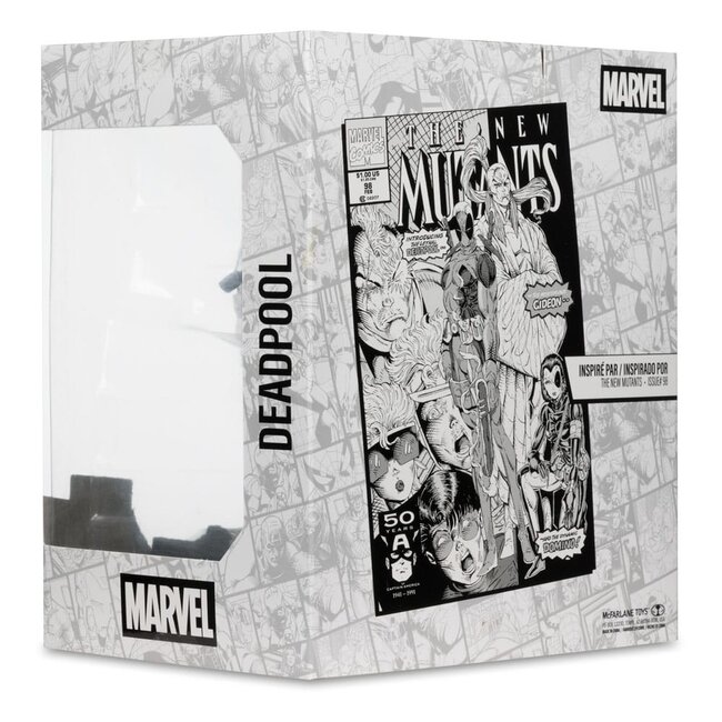 Marvel Collection PVC Statue 1/10 Deadpool (The New Mutants #98) (Line Art) (Gold Label) 17 cm