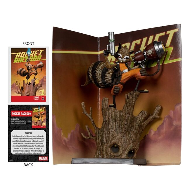 Marvel Collection PVC-Statue 1/6 Rocket Raccoon (Rocket Raccoon: A Chasing Tale #1) 18 cm