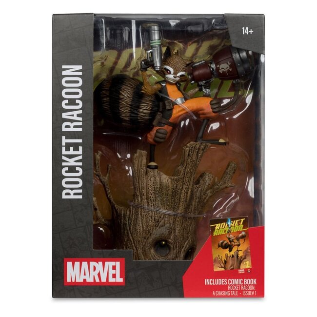 Marvel Collection PVC-Statue 1/6 Rocket Raccoon (Rocket Raccoon: A Chasing Tale #1) 18 cm