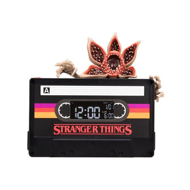 Stranger Things 5 Alarm Clock Demogorgon Cassette 15 cm