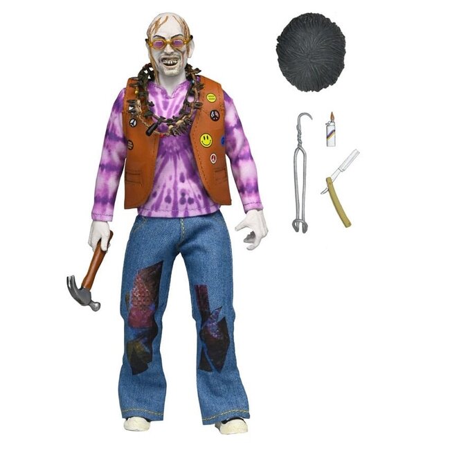 Texas Chainsaw Massacre 2 Actionfigur mit Stoffkleidung, Chop Top, 20 cm