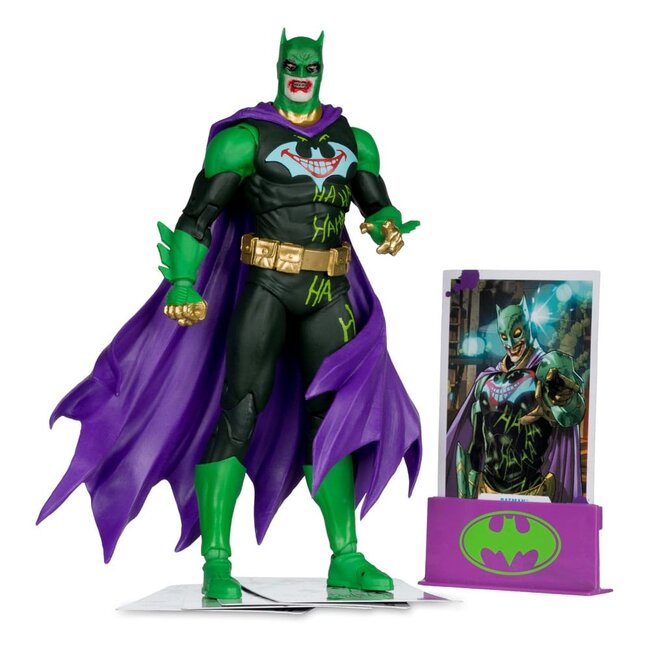 DC Multiverse Actionfigur Batman (Joker War) (Jokerized) (Gold Label) 18 cm