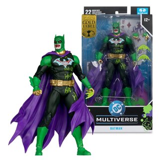 McFarlane Toys DC Multiverse Actionfigur Batman (Joker War) (Jokerized) (Gold Label) 18 cm