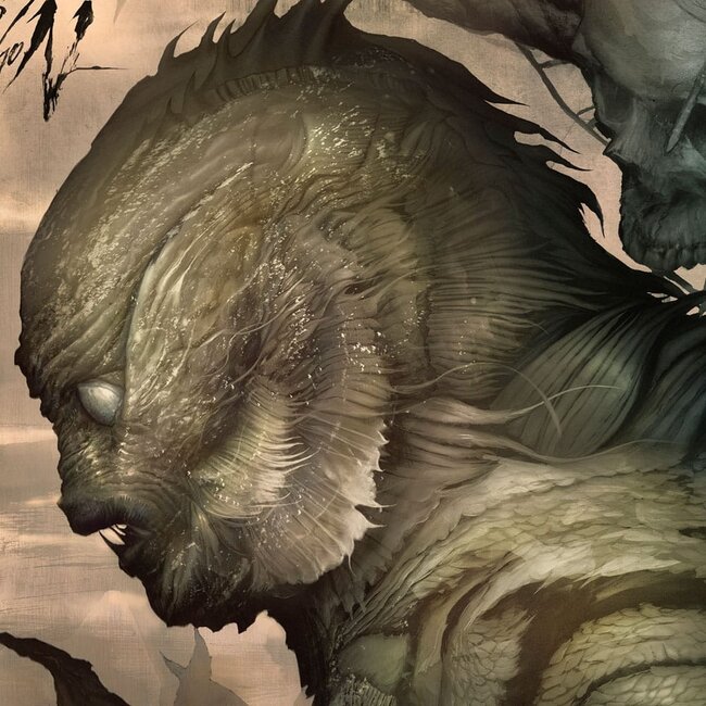 Kunstdruck „Der Schrecken vom Amazonas“ von Dan Quintana, 61 x 41 cm – ungerahmt