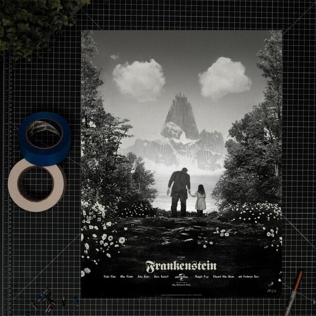 Frankenstein Art Print Frankenstein by Greg Ruth 61 x 46 cm - unframed