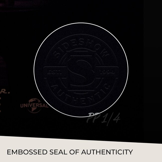 Kunstdruck „Die Braut von Frankenstein“ (Farbvariante) von Ruiz Burgos, 61 x 46 cm – ungerahmt