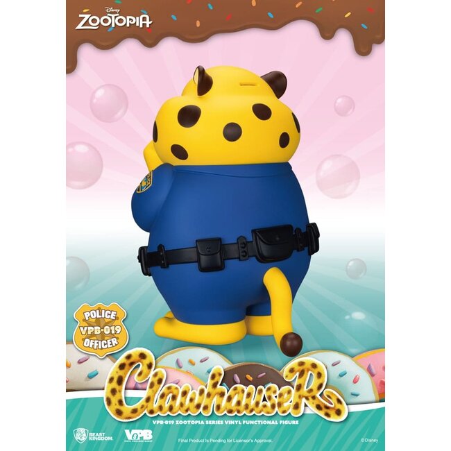 Zootopia Sparschwein aus Vinyl, Clawhauser, 40 cm