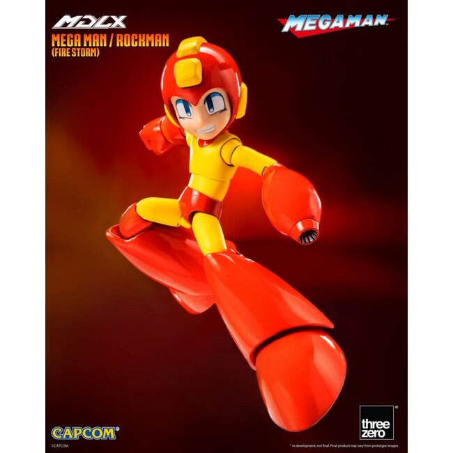 Mega Man MDLX Action Figure Mega Man / Rockman (Fire Storm) 10 cm