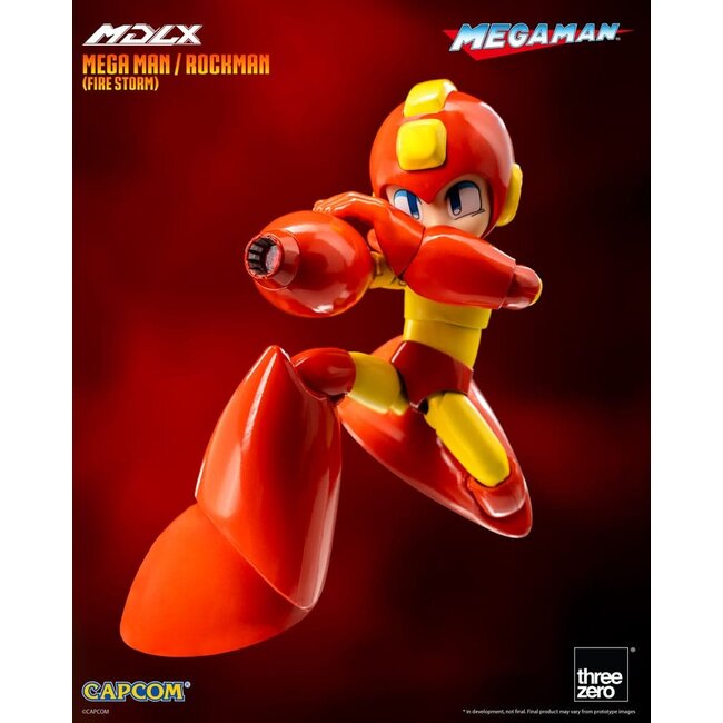Mega Man MDLX Actionfigur Mega Man / Rockman (Fire Storm) 10 cm
