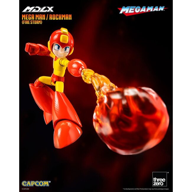 Mega Man MDLX Actionfigur Mega Man / Rockman (Fire Storm) 10 cm