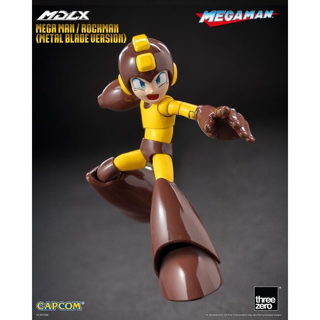 Mega Man MDLX Action Figure Mega Man / Rockman (Metal Blade Version) 10 cm