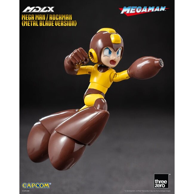 Mega Man MDLX Actionfigur Mega Man / Rockman (Metal Blade Version) 10 cm