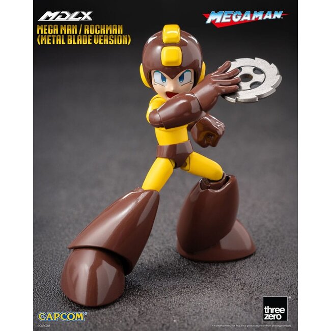 Mega Man MDLX Actionfigur Mega Man / Rockman (Metal Blade Version) 10 cm