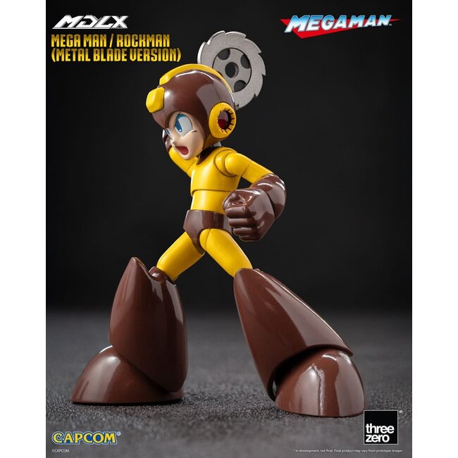 Mega Man MDLX Action Figure Mega Man / Rockman (Metal Blade Version) 10 cm